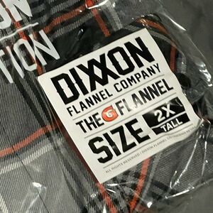 Dixxon the G Flannel Men’s 2X Tall